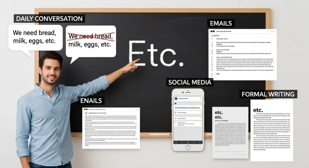 Ect or Etc in Real-Life Usage