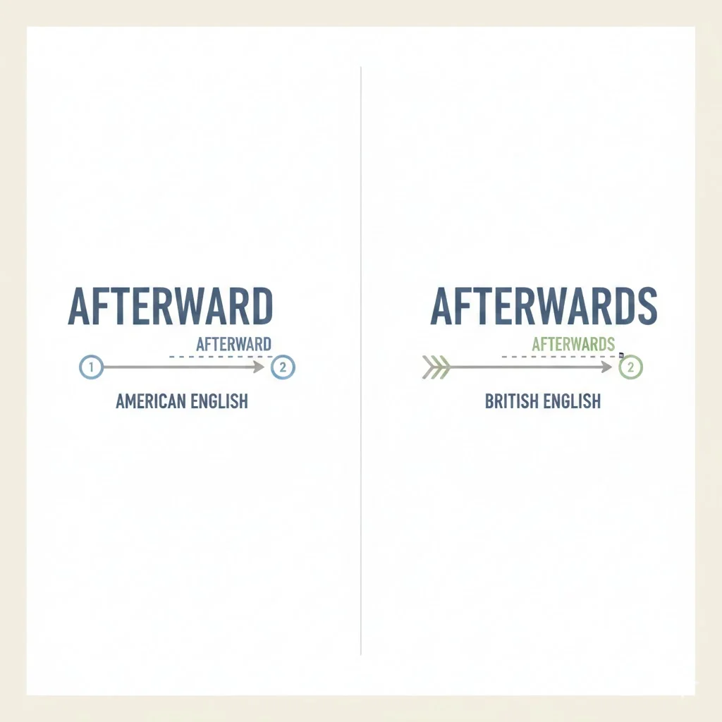 afterward or afterwards