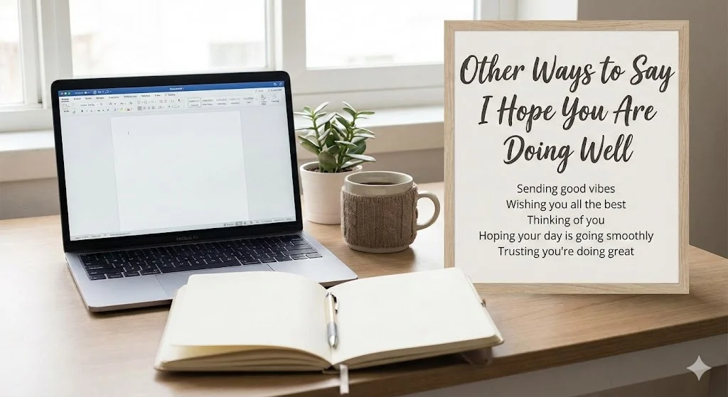 other ways to say i hope you are doing well