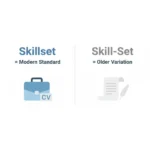 skillset vs skill-set
