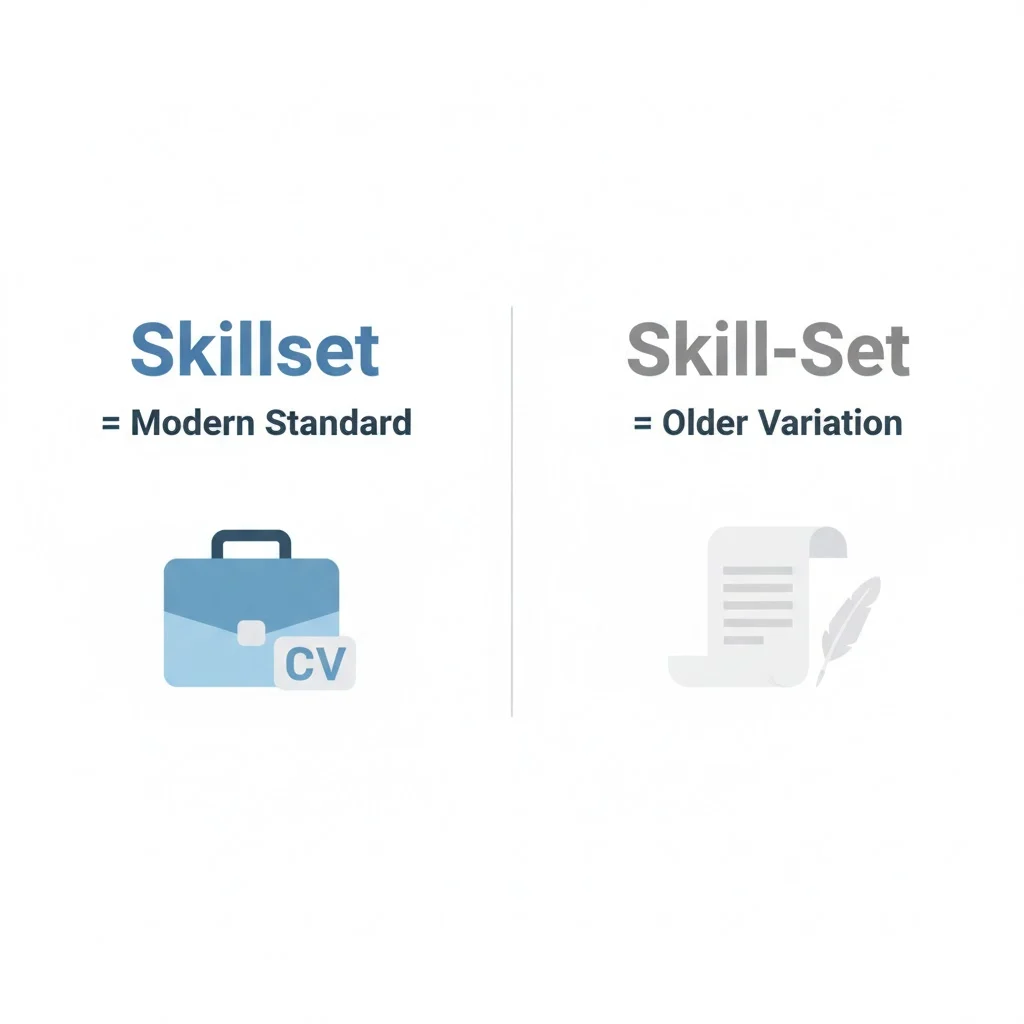 skillset vs skill-set