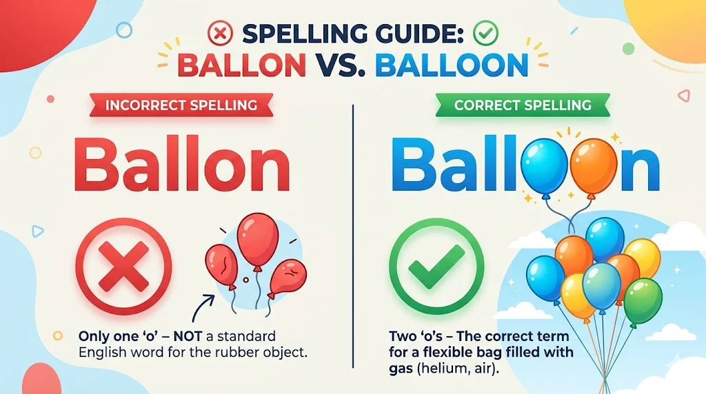 Ballon vs Balloon