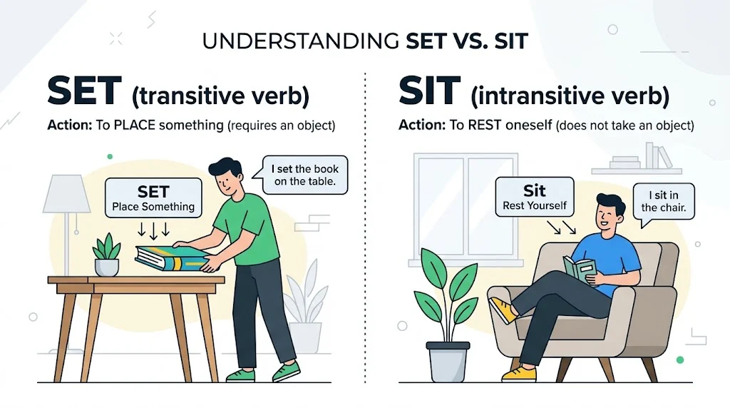 Set vs Sit