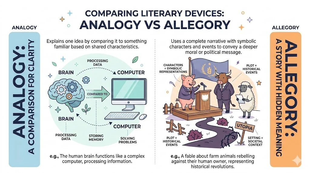 analogy vs allegory