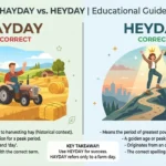 hayday vs heyday