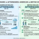 Afterward vs Afterwards