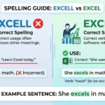 Excell vs Excel