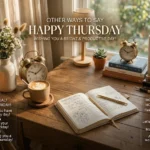 Other Ways to Say Happy Thursday