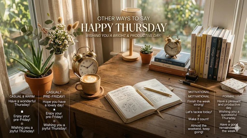 Other Ways to Say Happy Thursday