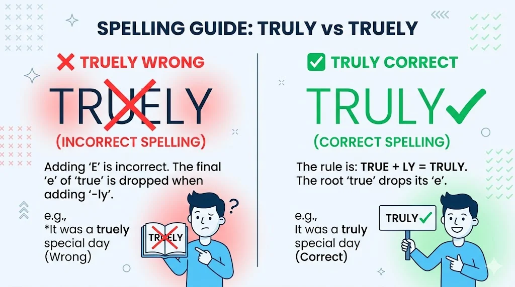 Truely vs Truly