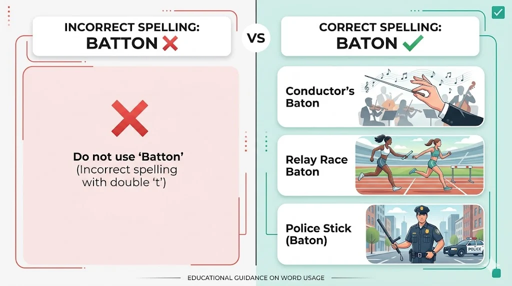 batton vs baton