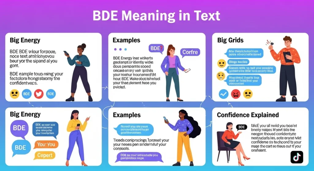 bde meaning in text