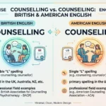 counselling or counseling