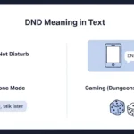 dnd meaning in text