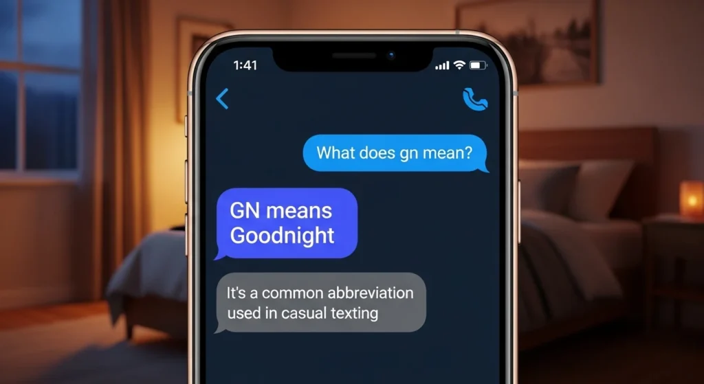 gn meaning in text