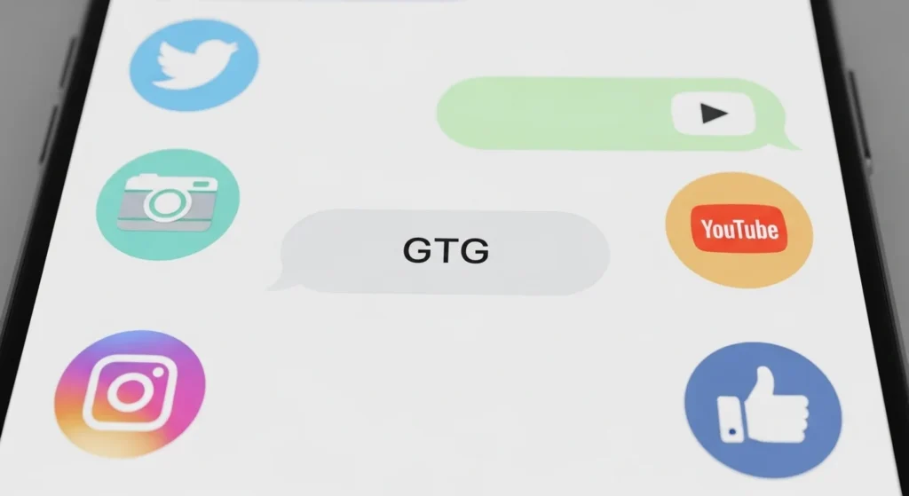 gtg meaning in text