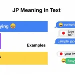 jp meaning in text