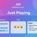 jsp meaning in text