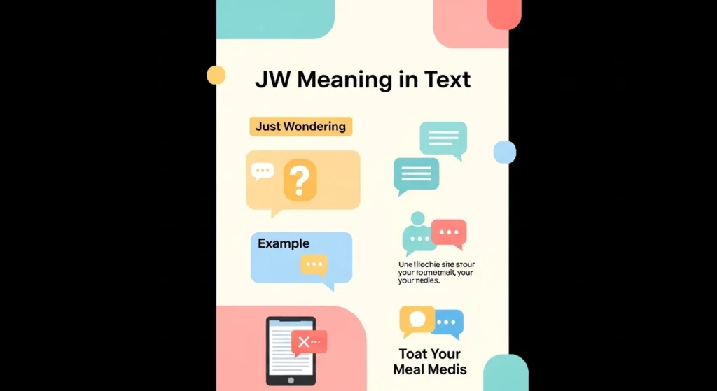 jw meaning in text