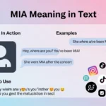 mia meaning in text