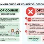 of-course vs ofcourse