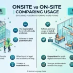 onsite vs on-site