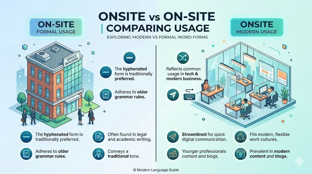 onsite vs on-site