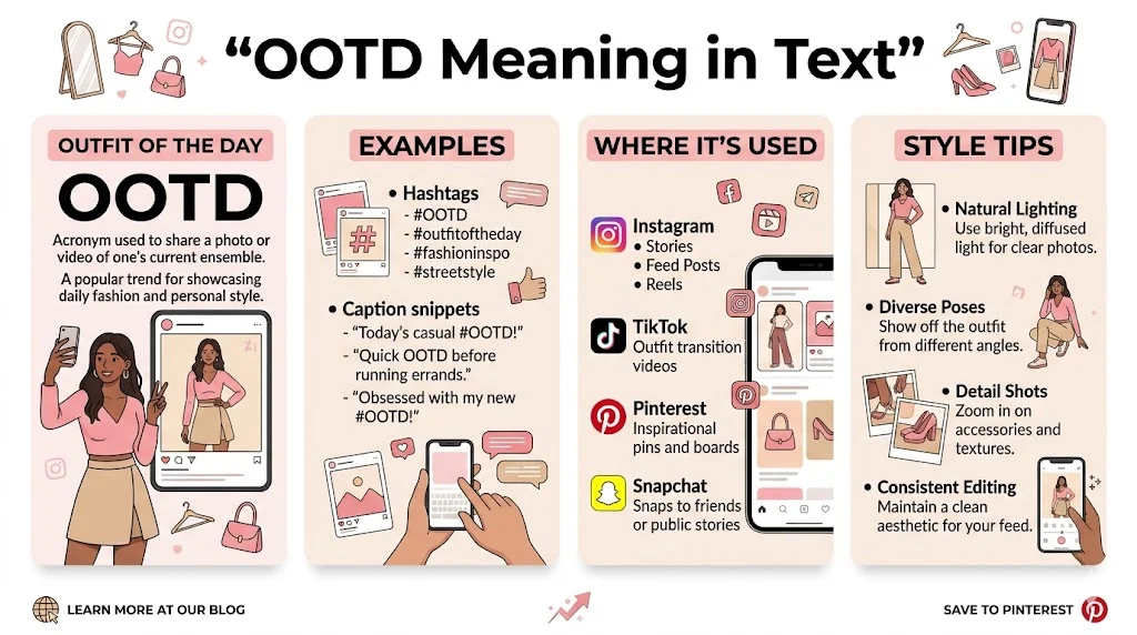ootd meaning in text