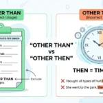 other than vs other then