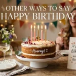 20+ Other Ways to Say Happy Birthday with Examples and Formal Alternatives for Better English Communication