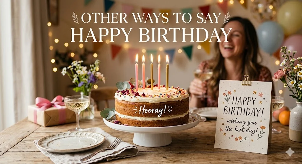 20+ Other Ways to Say Happy Birthday with Examples and Formal Alternatives for Better English Communication