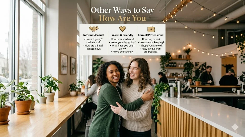 other ways to say how are you