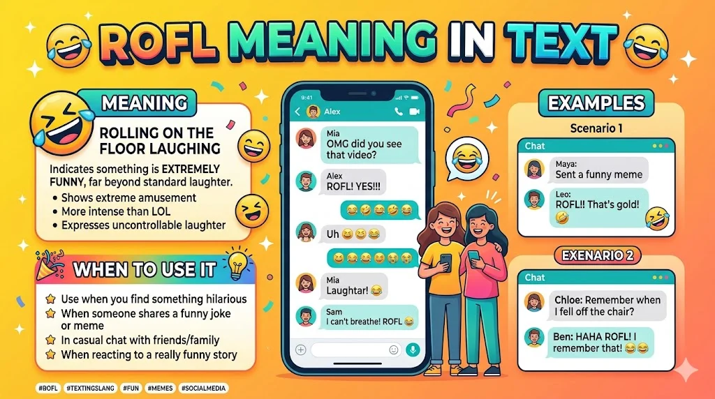 rofl meaning in text