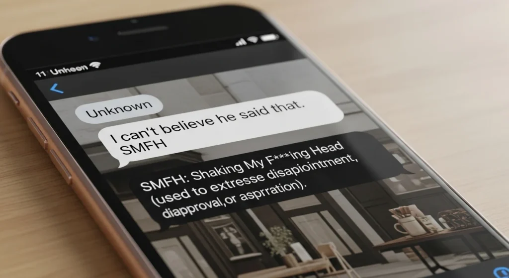 smfh meaning in text