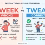 tweek or tweak