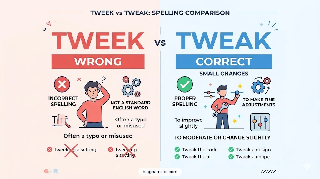 tweek or tweak