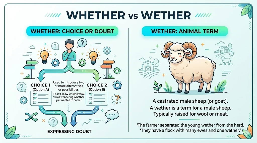 whether or wether