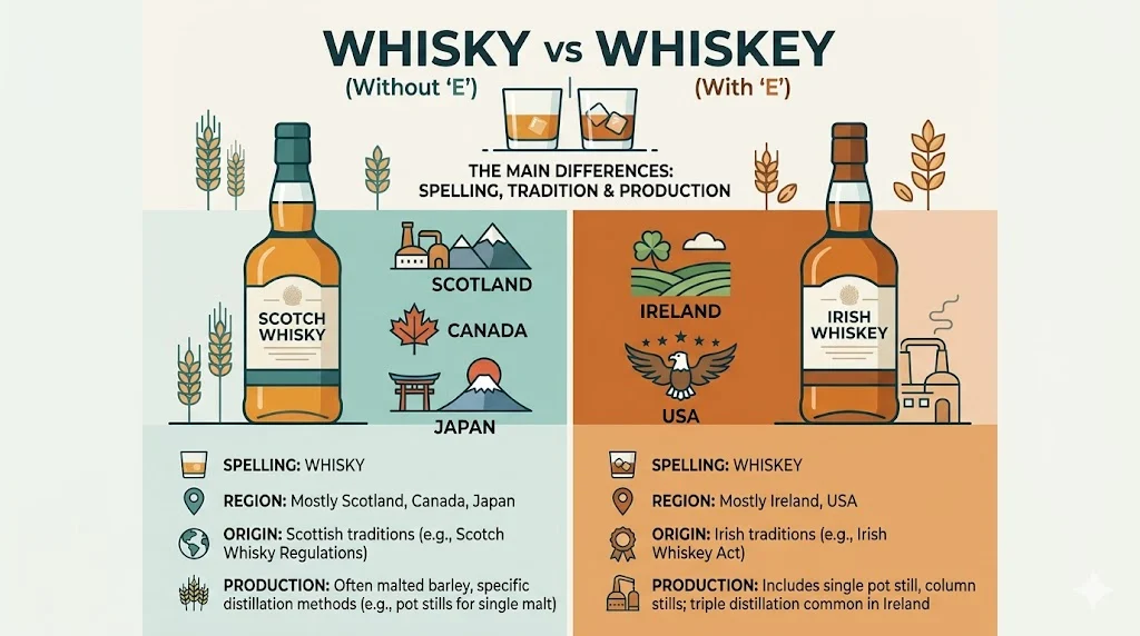 whisky or whiskey