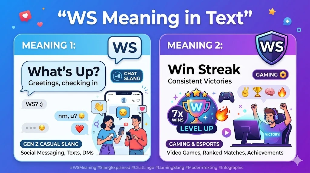 ws meaning in text