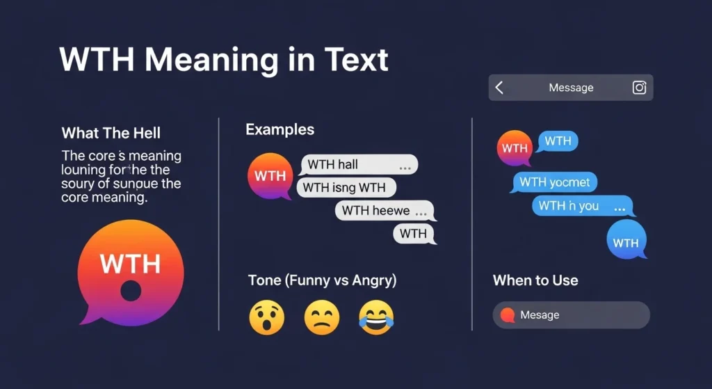 wth meaning in text