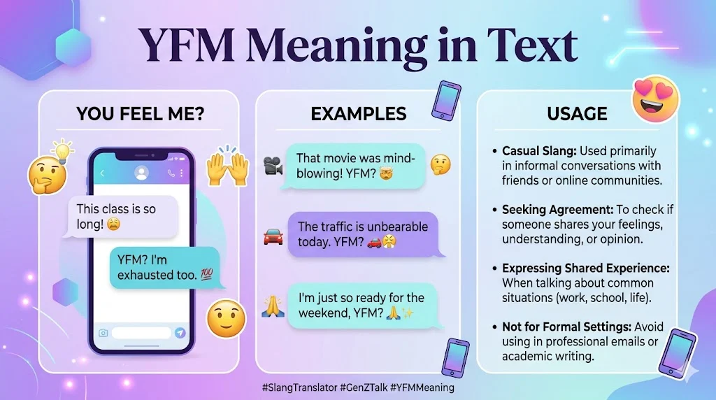 yfm meaning in text