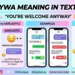 ywa meaning in text