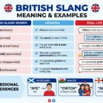 british slang