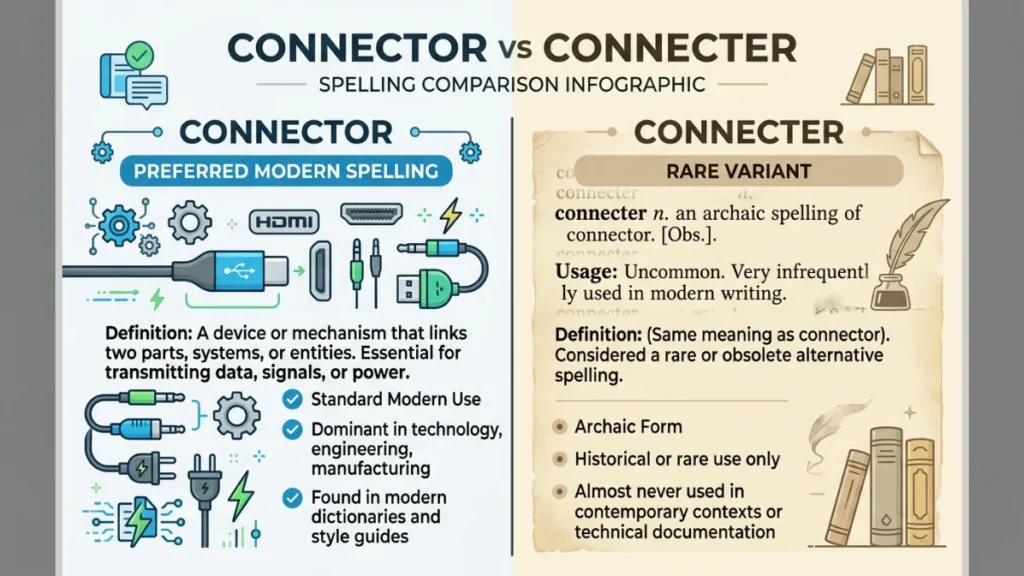 connector or connecter