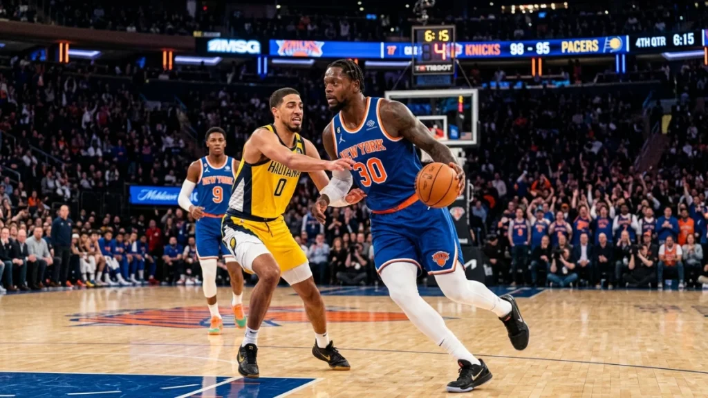knicks vs pacers