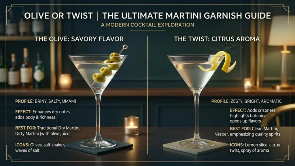 olive or twist