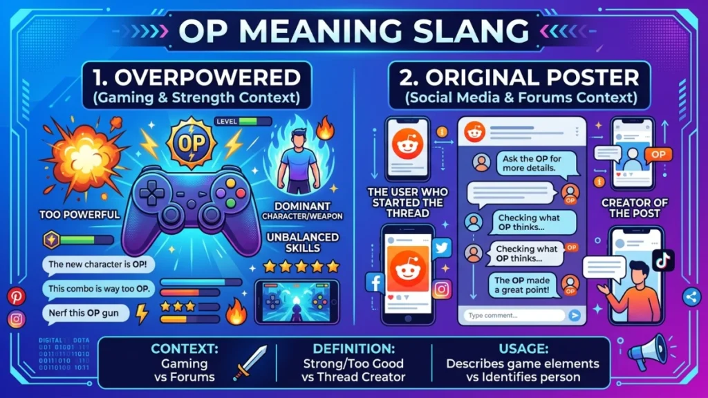op meaning slang