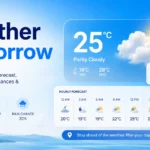 weather tomorrow