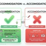 accommodation or accomodation