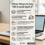 other ways to say hit it and quit it